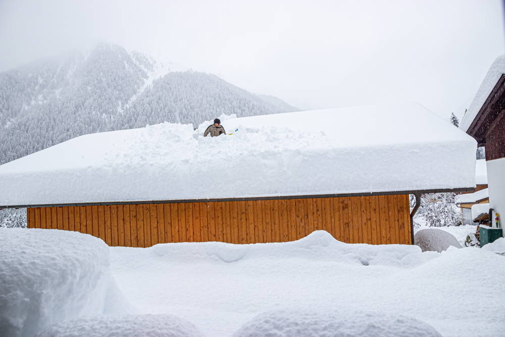 Anfang der Woche starker Schneefall im Süden, aber nicht so extrem wie Anfang Dezember