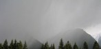 Dauerregen in den Alpen