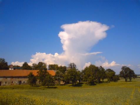 Langes Wochenende sonnig und warm, vereinzelt gewittrig