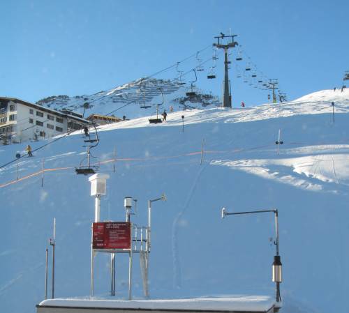 Neue Wetter-Station in Lech/Arlberg