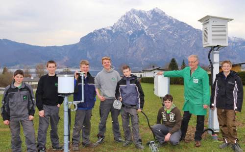 Neue Wetterstation im Salzkammergut