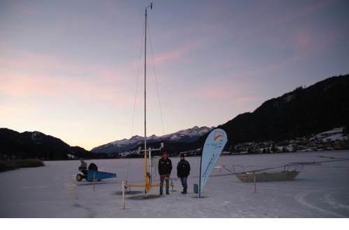 Weissensee: erstmals Wetterstation direkt am Eis