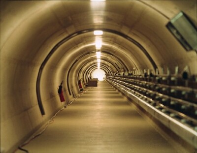 Long tunnel at the Conrad Observatory