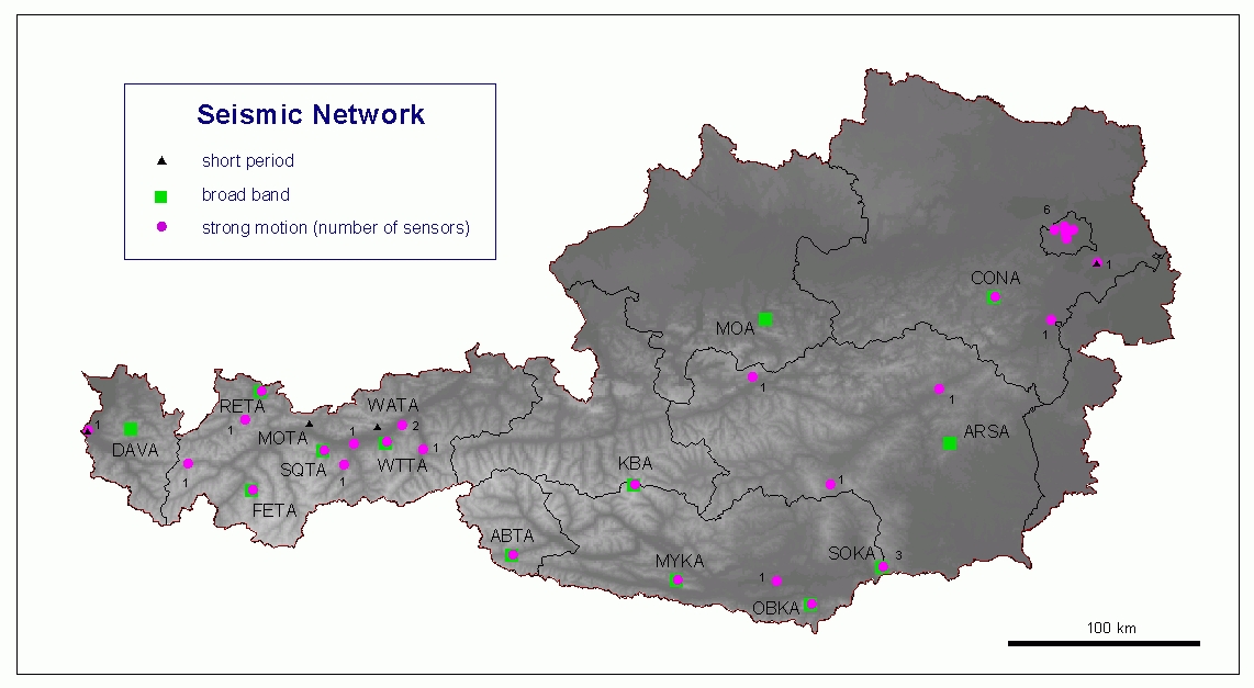 Seismic Network © ZAMG