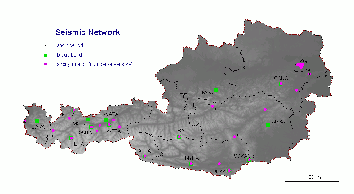 Seismische Stationen