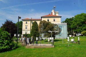 ZAMG - Hohe Warte, Vienna: Hann House and measuring garden