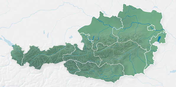 Karte mit aktuellen Wetterwerten