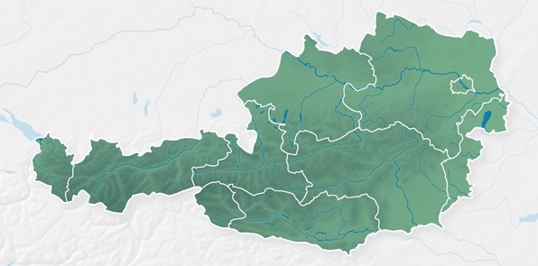 Karte mit aktuellen Wetterwerten