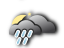 Schwechat Flughafen: stark bewölkt, mäßiger Regenschauer