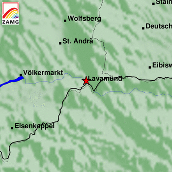 Karten Und Listen Seismischer Aktivitat Zamg